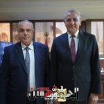 خلال لقائه برئيس الإدارة...