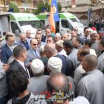 محافظ الغربية يتفقد القافلة...