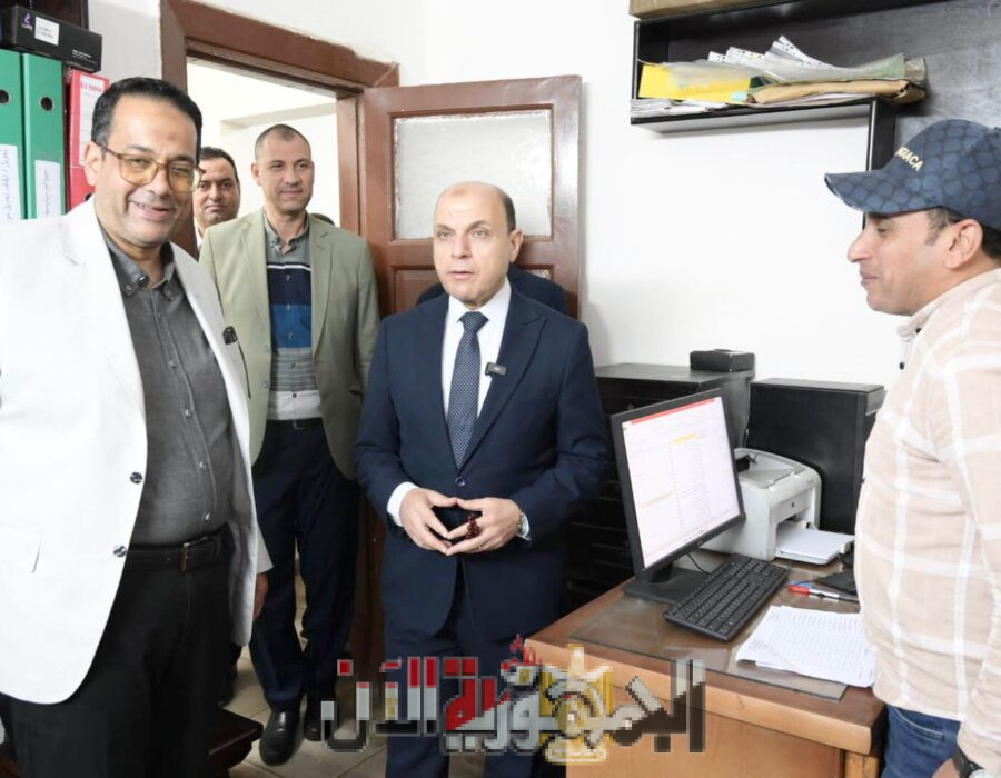 محافظ الغربية يتفقد ديوان عام مديرية التربية والتعليم لمتابعة انتظام العمل والارتقاء بالمنظومة التعليمية